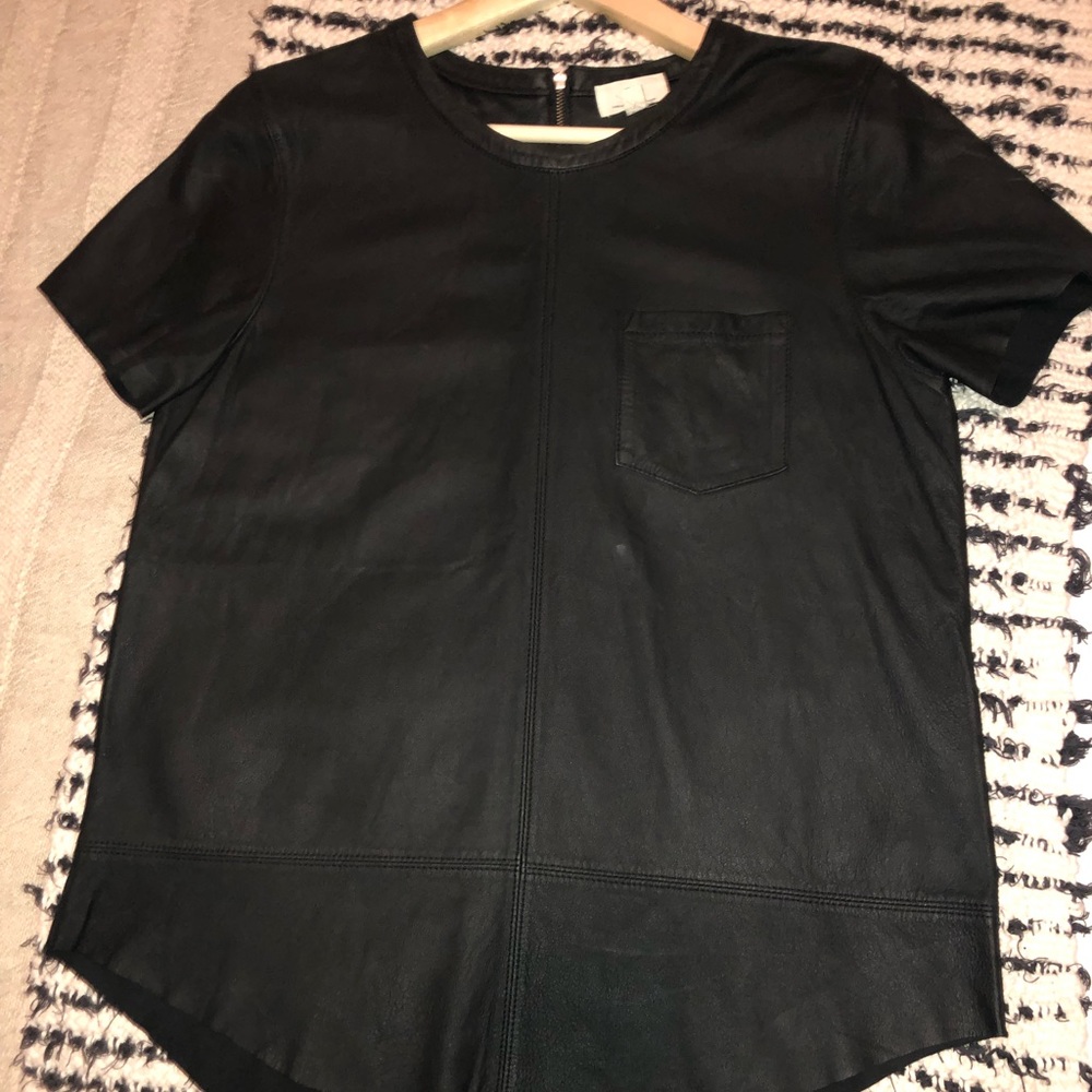 AG Leather Tee